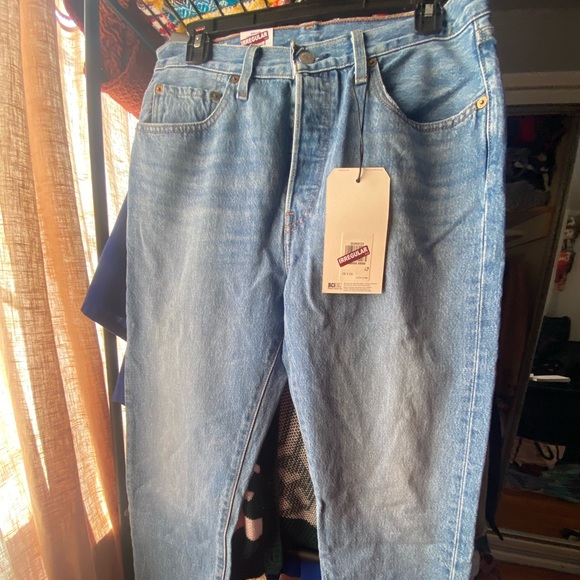 LEVI’S 501 original Cropped Jeans 👖👖👖 - Picture 1 of 5